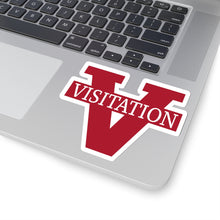 Load image into Gallery viewer, Visitation Varsity - Kiss-Cut Stickers