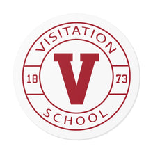 Load image into Gallery viewer, Visitation School - Round Vinyl Stickers