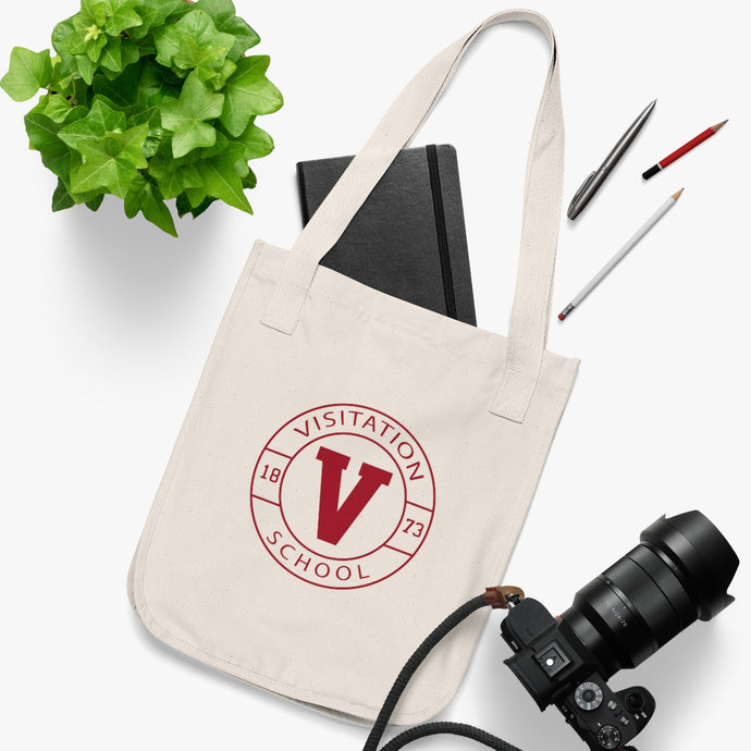 Visitation School - Organic Canvas Tote Bag