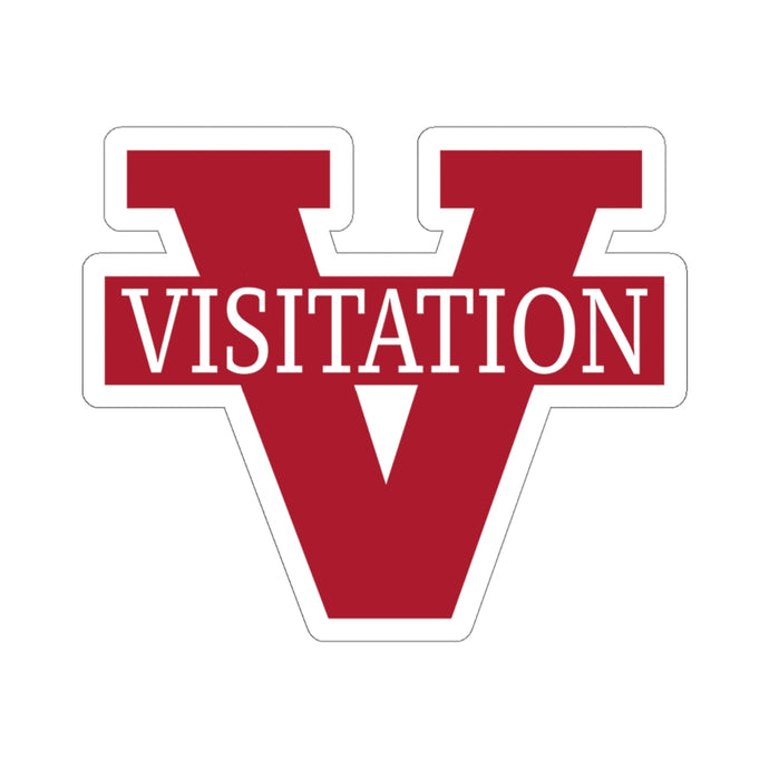 Visitation Varsity - Kiss-Cut Stickers