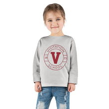 Load image into Gallery viewer, Visitation School - Toddler Long Sleeve Tee