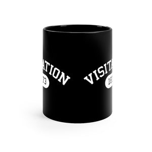 Visitation 1873 - 11oz Black Mug