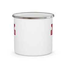 Load image into Gallery viewer, Visitation Varsity - Enamel Camping Mug