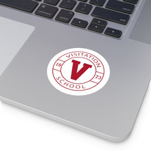 Load image into Gallery viewer, Visitation School - Round Vinyl Stickers