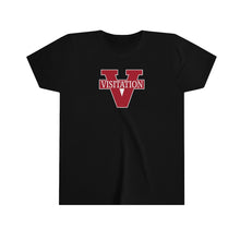 Load image into Gallery viewer, Visitation Varsity - Youth Short Sleeve Tee