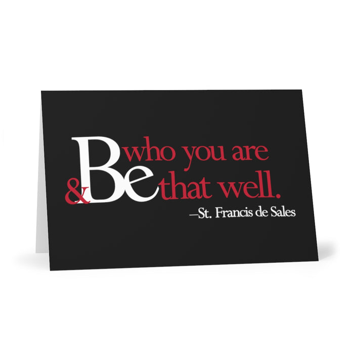 Be Who You Are Be that Well - Greeting Cards (7 pcs)