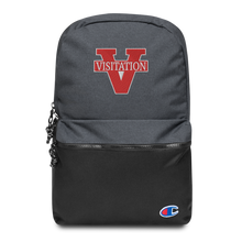 Load image into Gallery viewer, Visitation Varsity - Embroidered Champion Backpack