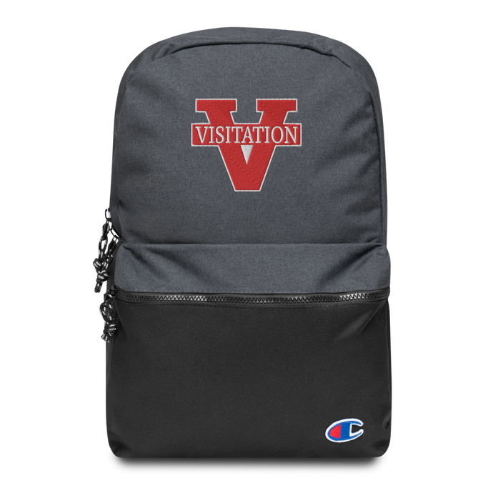 Visitation Varsity - Embroidered Champion Backpack