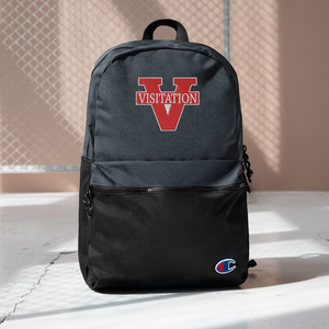 Visitation Varsity - Embroidered Champion Backpack