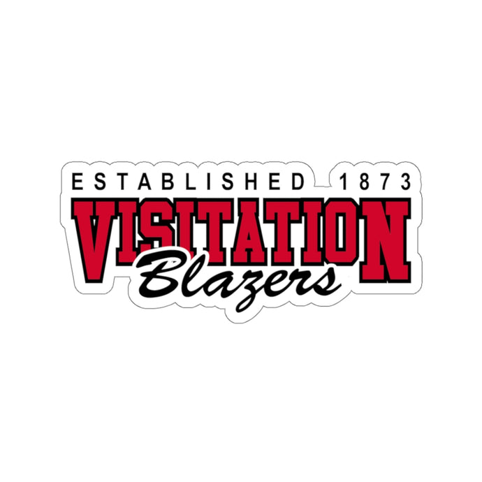 Visitation Blazers - Kiss-Cut Stickers