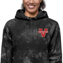 Load image into Gallery viewer, Visitation Varsity - Unisex Champion tie-dye hoodie